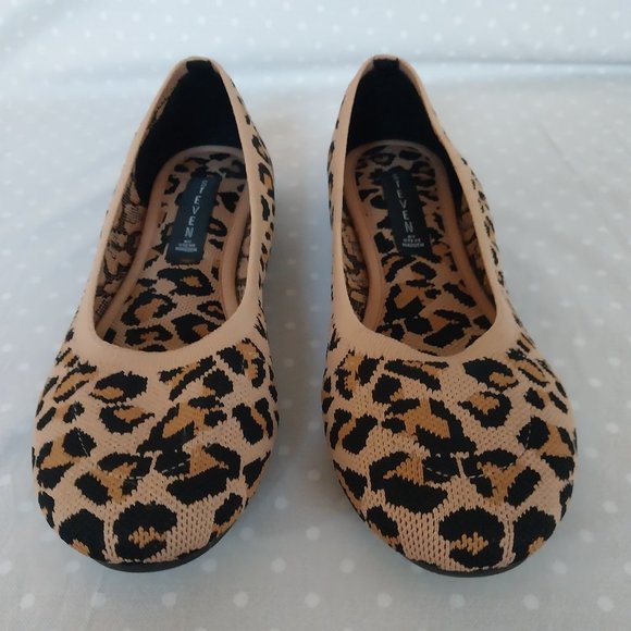 Steven By Steve Madden Solly Leopard Print Ballet Flat - Picture 3 of 8
